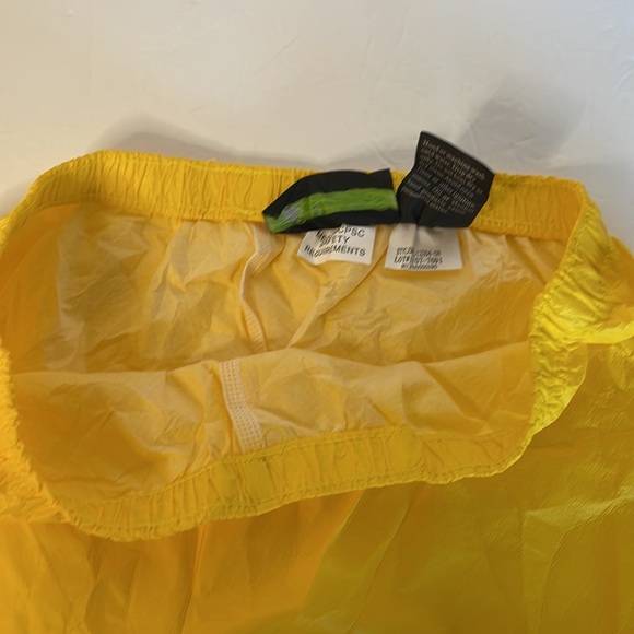Frogg Toggs  3 pc yellow waterproof  rain suit & pouch set child size Large - Picture 7 of 16